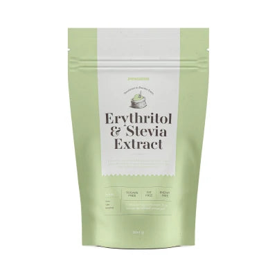 Dolcificante di eritritolo e stevia - Formula in polvere
