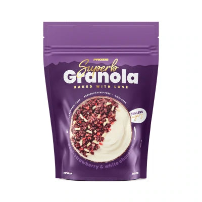 Superb Granola - Açaí, Fragola e Cioccolato Bianco