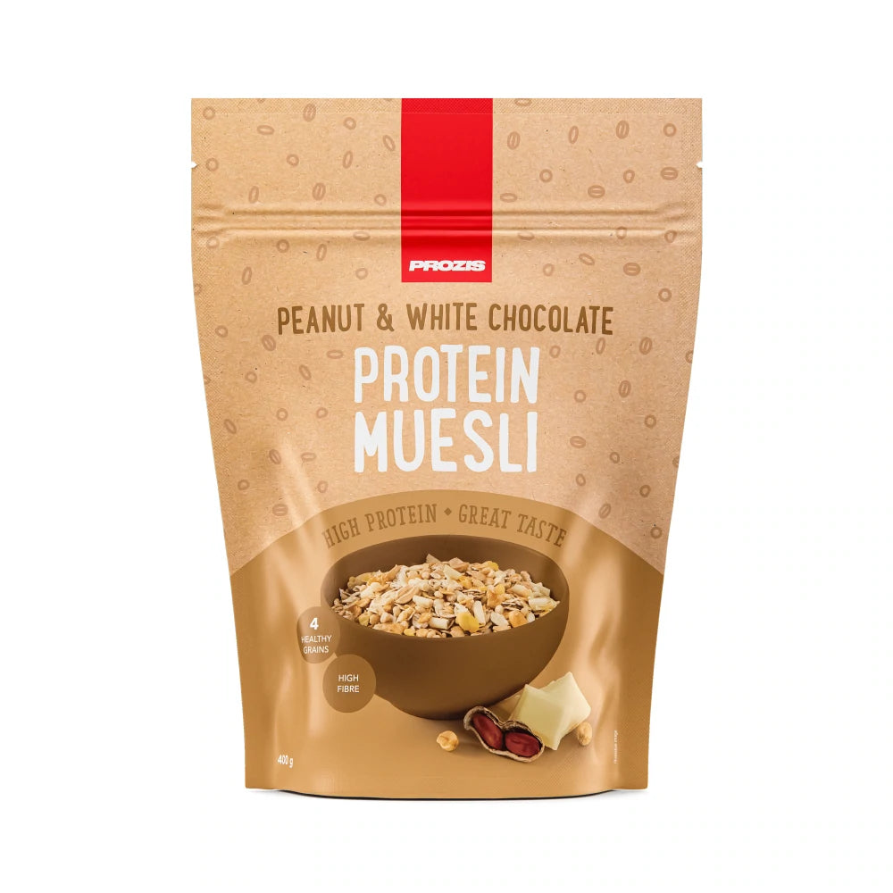 Protein Muesli - Arachidi e cioccolato bianco