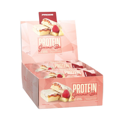 Protein Gourmet Bar - Cioccolato Bianco e Lampone