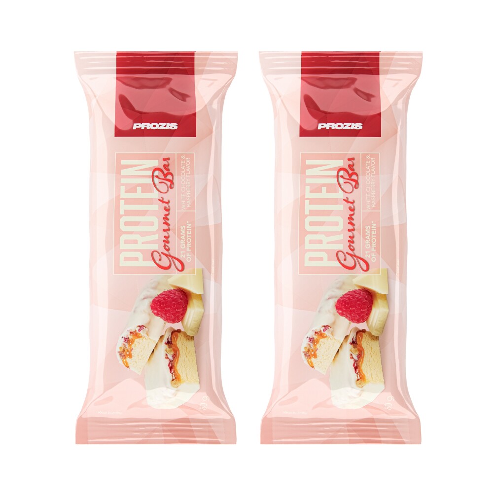 Protein Gourmet Bar - Cioccolato Bianco e Lampone