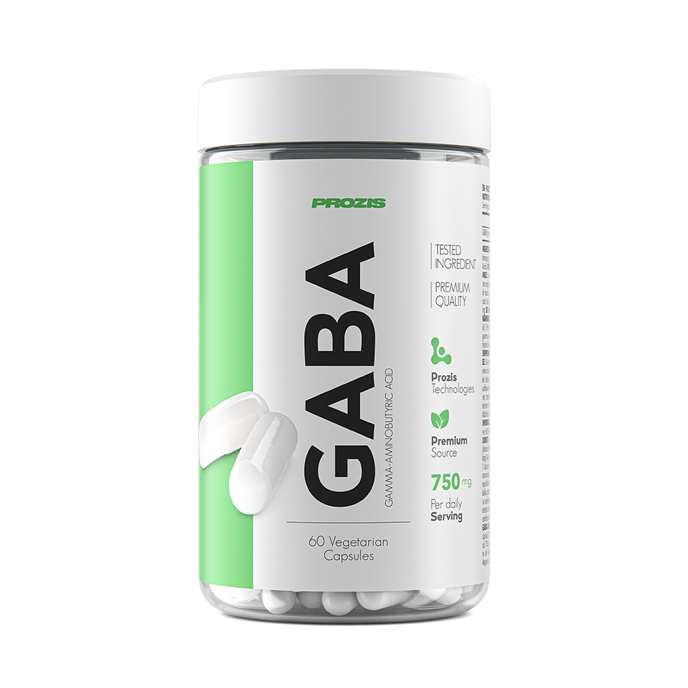 GABA 750 mg 60 veg caps