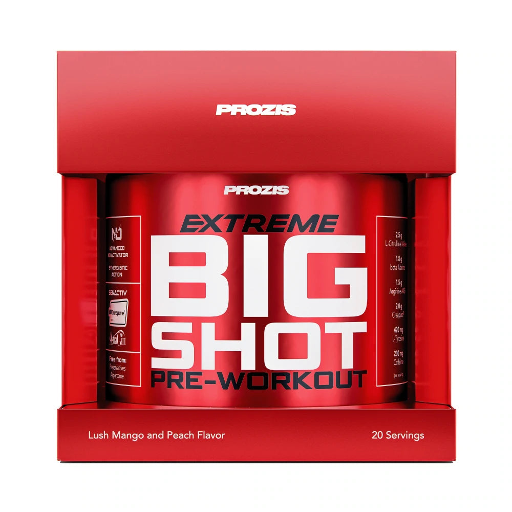 Extreme Big Shot - Pre-Workout - Mango e Pesca
