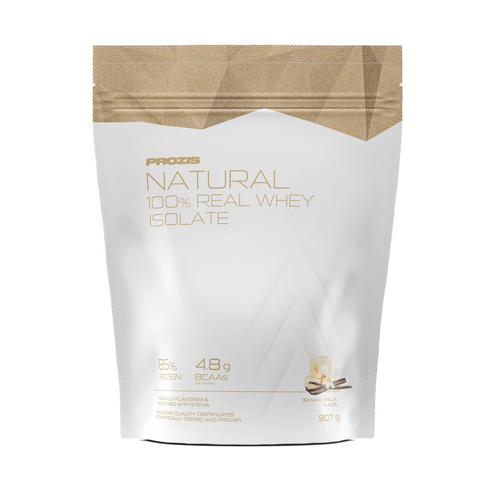 Natural Real Whey Isolate - Banana e Vaniglia