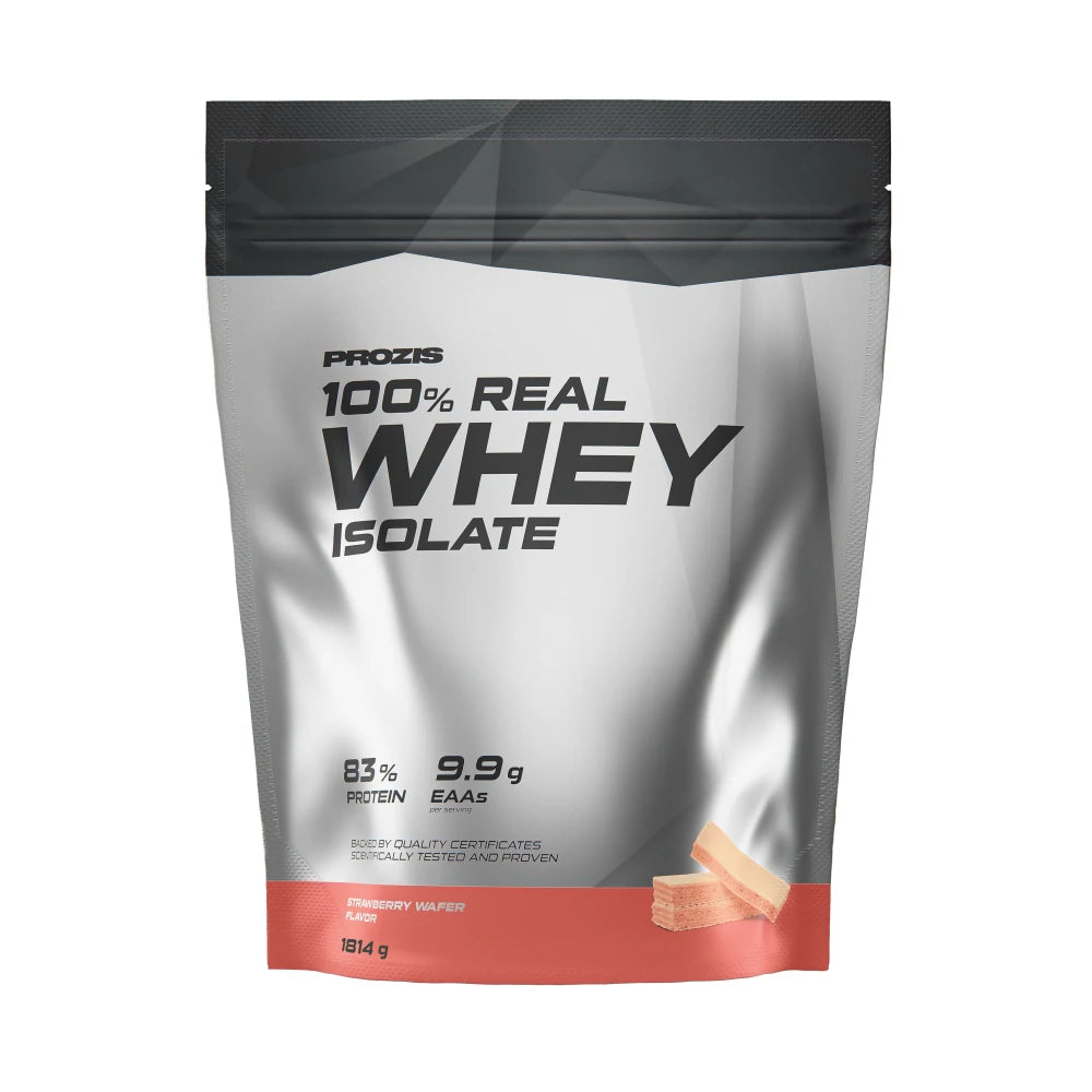 100% Real Whey Isolate - Wafer alla Fragola