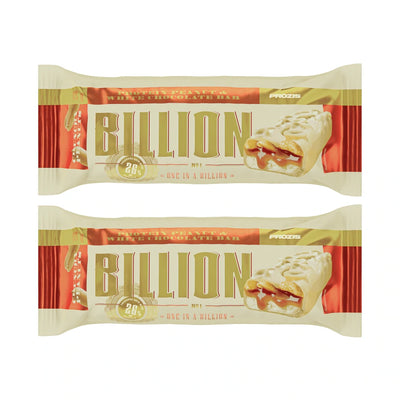 Billion - Barretta Proteica - Cioccolato bianco e arachidi