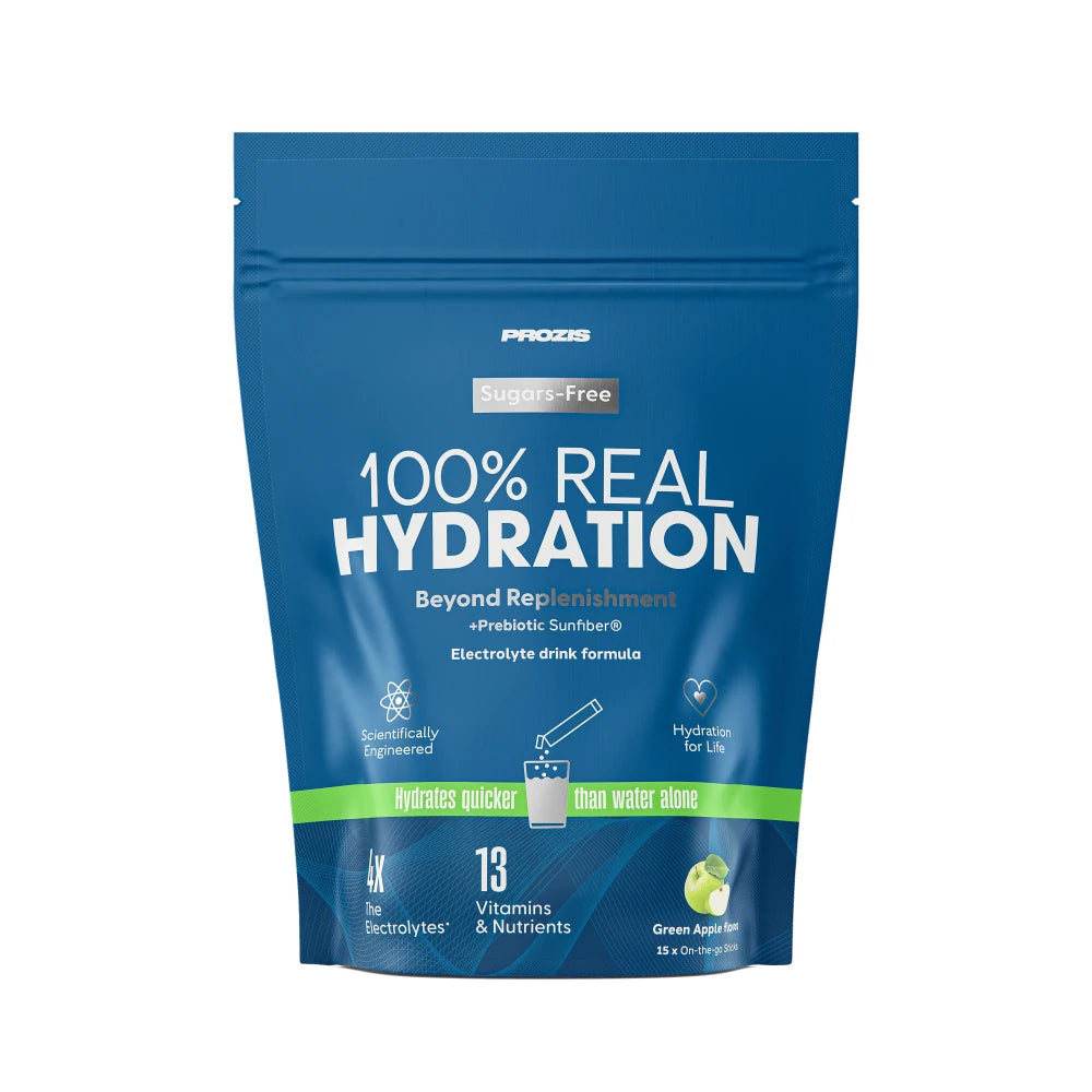 100% Real Hydration - Elettroliti in Polvere - Mela verde