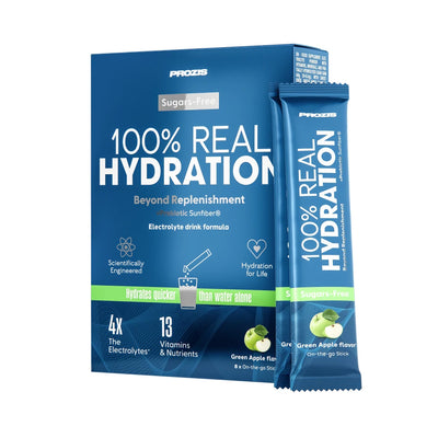 100% Real Hydration - Elettroliti in Polvere - Mela verde