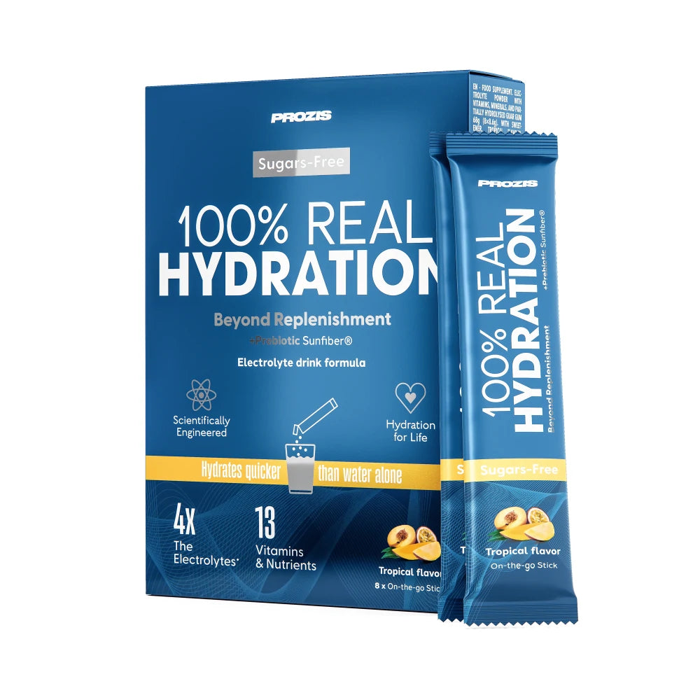 100% Real Hydration - Elettroliti in Polvere - Tropicale