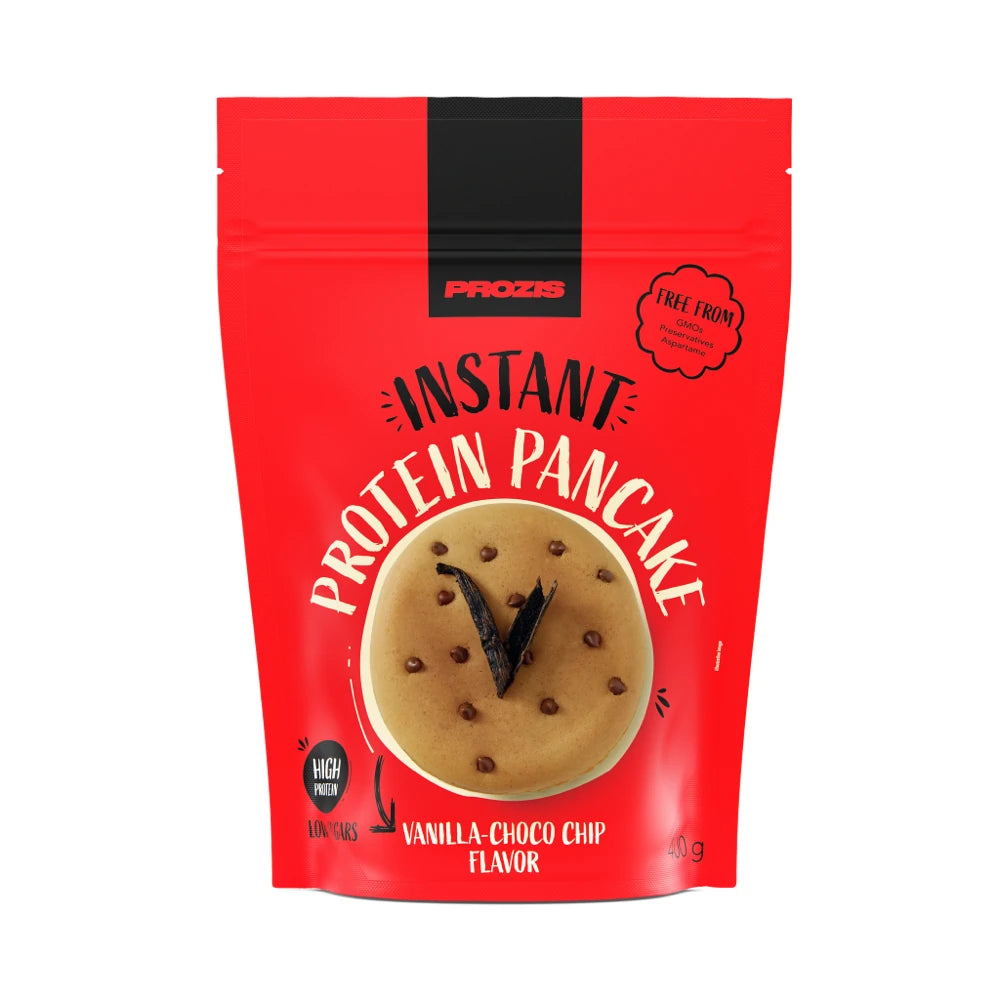 Pancake Proteici Istantanei - Vaniglia e scaglie di cioccolato