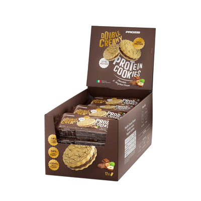 Double Creamy Protein Cookies - Cioccolato e Nocciola