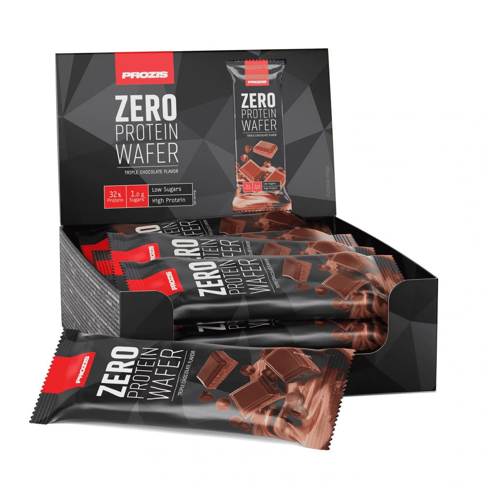Zero Protein Wafer - Pochi Zuccheri - Triplo cioccolato