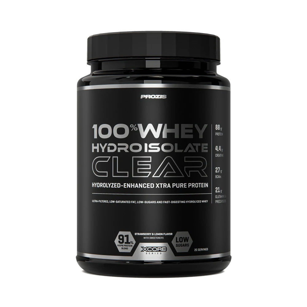 100% Whey Hydro Isolate Clear - Fragola e Limone