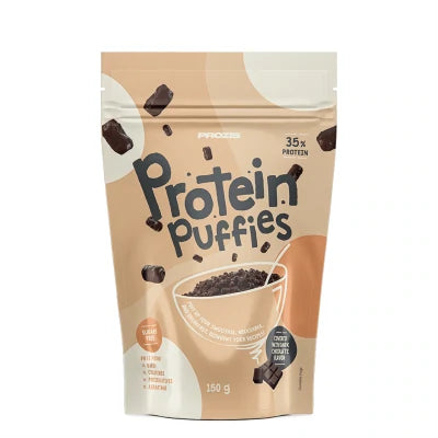 Protein Puffies - Copertura di cioccolato fondente