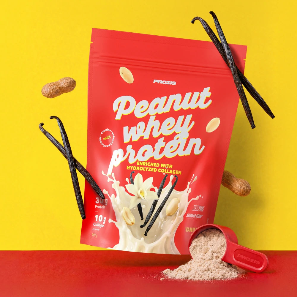 Peanut Whey Protein - Vaniglia
