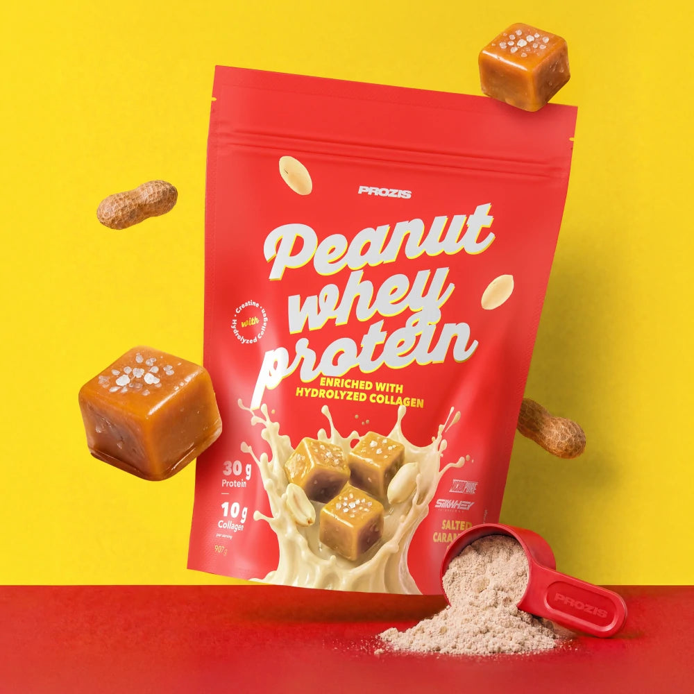 Peanut Whey Protein - Caramello salato