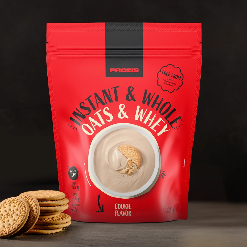 Avena Integrale Istantanea con Whey - Biscotto