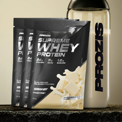 Supreme Whey Protein 3 x 30 g - Cioccolato Bianco