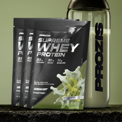 Supreme Whey Protein 3 x 30 g - Caffellatte al Matcha