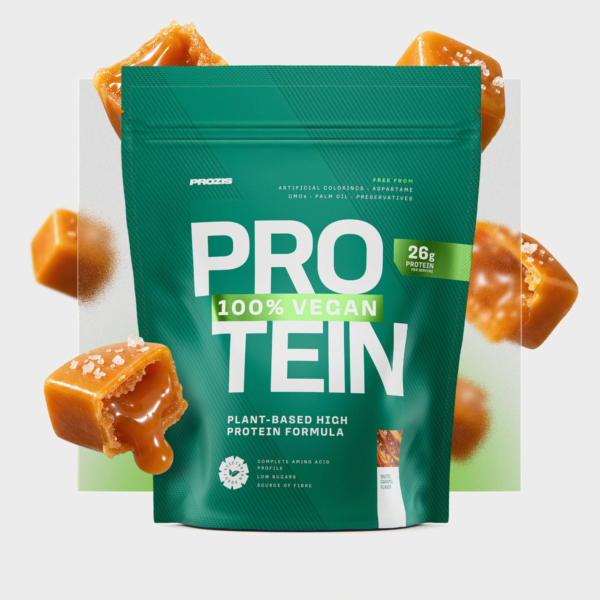 100% Vegan Protein 700 g - Caramello Salato