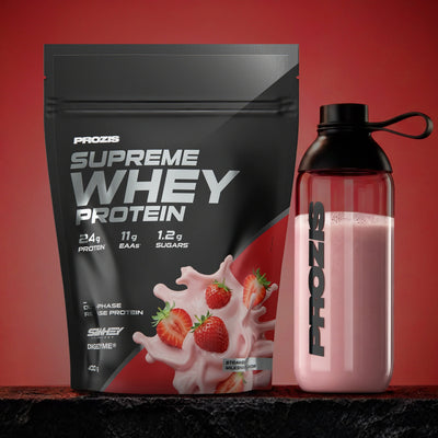 Supreme Whey Protein 400 g - Milkshake alla Fragola