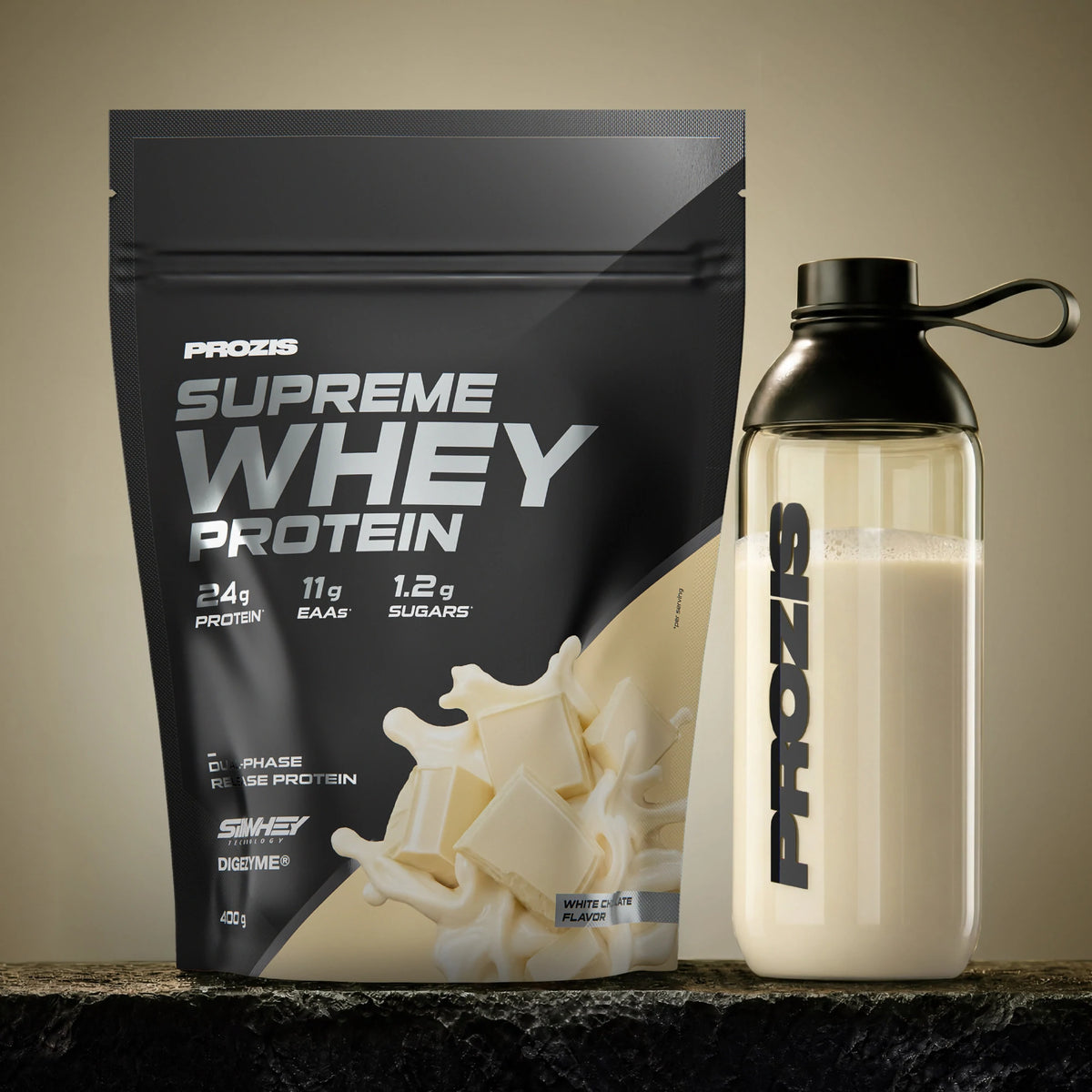 Supreme Whey Protein 400 g - Cioccolato Bianco