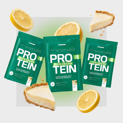 100% Vegan Protein 3 x 25 g - Torta al Limone