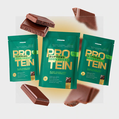 Supreme 100% Vegan Protein 3 x 25 g - Cioccolato