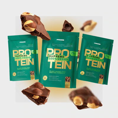 Supreme 100% Vegan Protein 3 x 25 g - Cioccolato e Nocciola