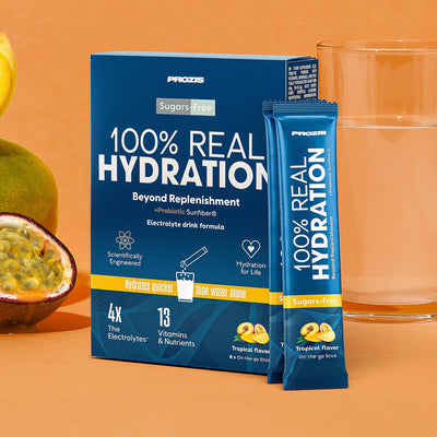 100% Real Hydration - Elettroliti in Polvere - Tropicale