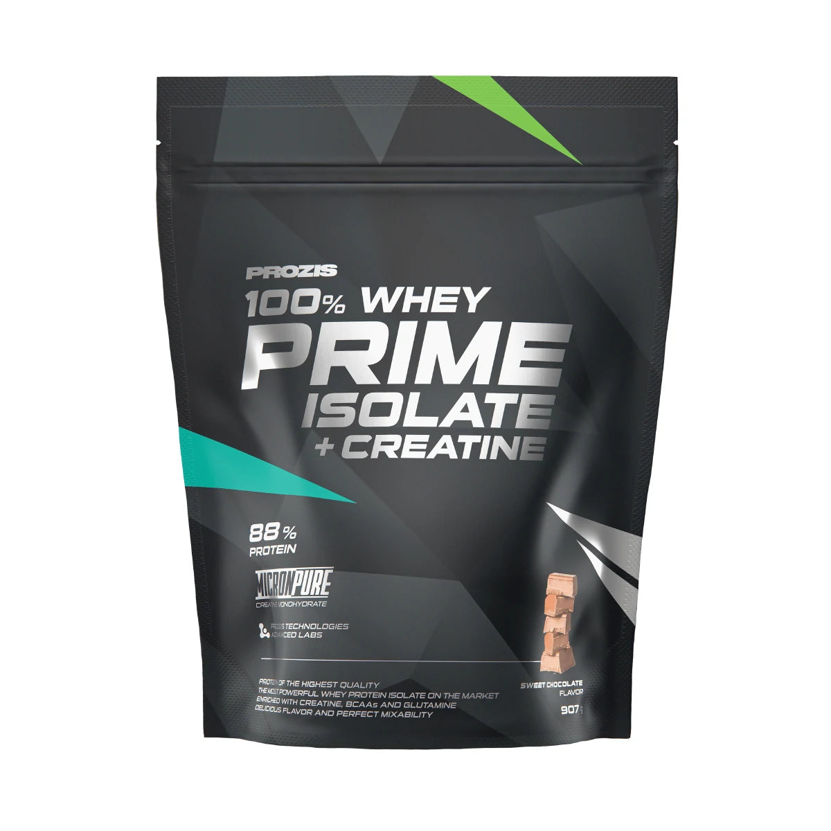 100% Whey Prime Isolate + Creatine - Cioccolato