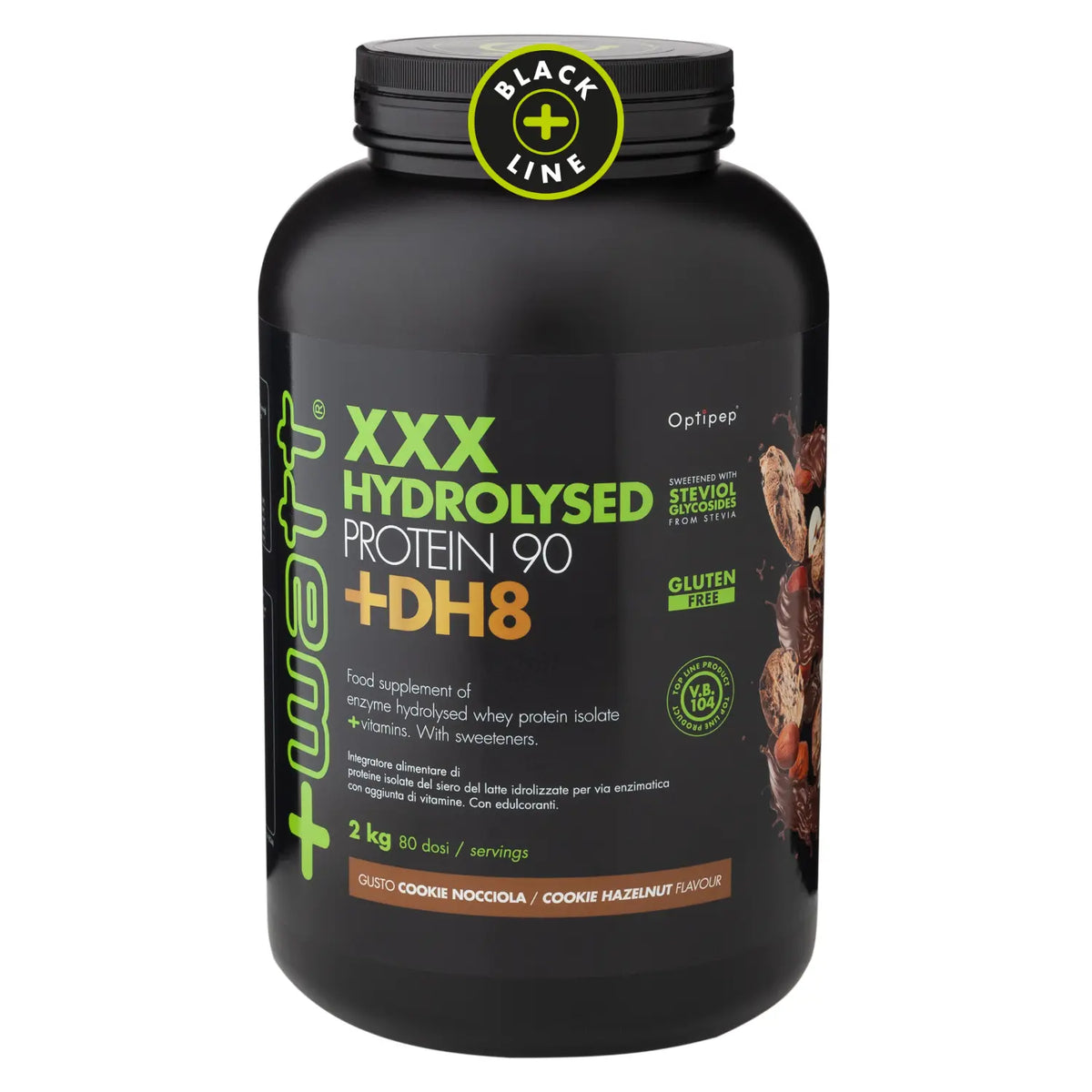 XXX Hydrolysed Protein 90 +DH8 - Cookie nocciola